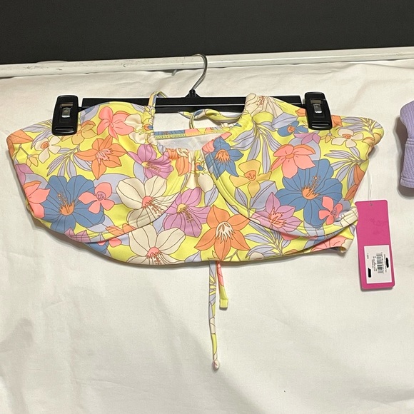 Ninety-Nine Women’s Top and Bottom Bikini Swim Set Size L (11-13) NWT - Picture 2 of 6